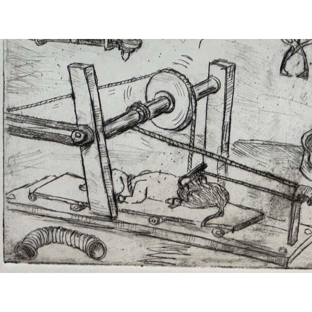 "People in the Street" Satirical Drawing by John Marx For Sale In Los Angeles - Image 6 of 6