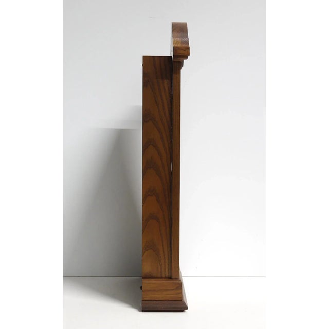 Hello and welcome! You are considering a gently pre-owned Vintage Bulova West Minister Pendulum Quartz Mantel Clock. This...