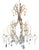 Glass Huge Ebanista Silver Gilt Metal & Rock Crystal Chandelier For Sale - Image 7 of 9