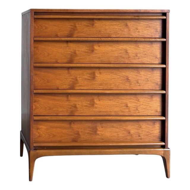 Mid Century Lane Rhythm Tallboy Dresser For Sale