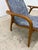 Yngve Ekström Lamino Teak Wood Frame Armchair With Sheepskin Fabric for Swedese For Sale - Image 9 of 17
