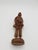 Wood Mid-Century Hand-Carved Wooden Figurative Sculpture of a Wandering Traveler For Sale - Image 7 of 10