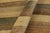 Textile Boho Chic Hand Made Beige/Green Wool Rug - 3'11'' X 5'7'' For Sale - Image 7 of 10