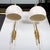 White Pair of mid-century style articulated sconces For Sale - Image 8 of 13