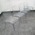 1960s 1960s Mid Century Danish Modern Dining Chairs Set 8 Casprini Tiffany Italy Stacking For Sale - Image 5 of 11