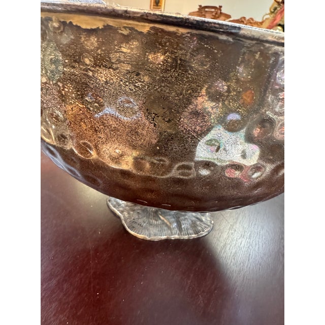 Rustic Andrea by Sadek Silver-Plated Elk Head Punch Bowl With Ladle For Sale In Houston - Image 6 of 9