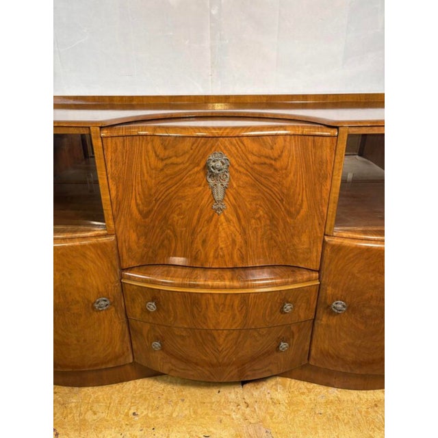 Art Deco Burr Walnut Cocktail Cabinet from Beautility, 1930-1940 For Sale - Image 9 of 18