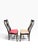 Mid-20th Century Grand Ledge Chinoiserie Black Lacquer Dining Chairs, Set of 10 For Sale - Image 4 of 17