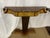 Wood Mid 20th Century Art Deco Burl Wood Pedestal Console or Entry Table For Sale - Image 7 of 7