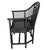 Late 20th Century Late 20th Century Faux Bamboo Brighton Pavilion Style Chinoiserie Corner Chair For Sale - Image 5 of 7