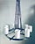 Silver Vintage 8-Light Chandelier, 1970s For Sale - Image 8 of 16