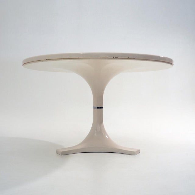 Table with Central Leg by Ignazio Gardella for Kartell, 1970s For Sale - Image 6 of 14
