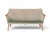 Attributed to Henry Schubell & Arnold Madsen 1950s Wool and Teak Freestanding Sofa For Sale In San Francisco - Image 6 of 6