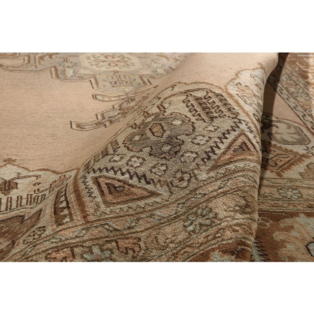 Vintage Persian Tabriz Rug - 09'06 x 12'06 For Sale In Dallas - Image 6 of 10