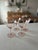 1950s Tiffin Franciscan Pink Faceted Champagne Glasses-Set of 4 For Sale - Image 4 of 9
