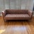 Camel Crate & Barrel Rollins Leather Sofa For Sale - Image 8 of 9