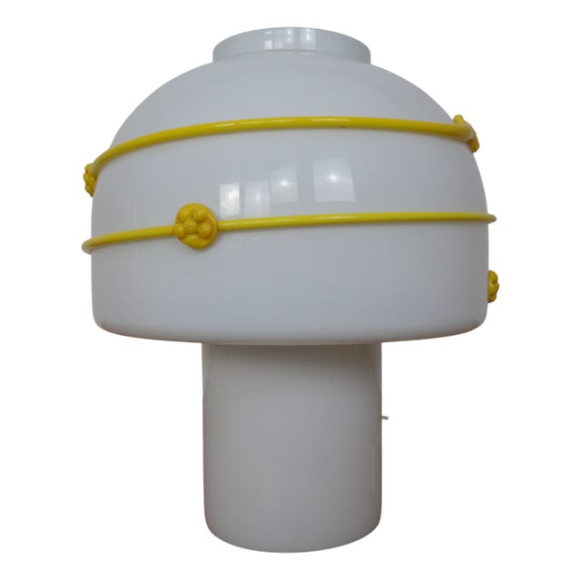 Large Murano Mushroom Table Lamp, Italy, 1970s For Sale