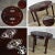 Mid-Late 20th Century Chinese Chinoiserie Dining Table Rosewood & Mother of Pearl Round to Oval With 2 Leaves For Sale - Image 12 of 12