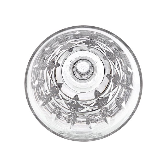 Transparent Late 20th Century Waterford Kylemore Irish Lead Crystal Claret Wine Glasses Set of 8 For Sale - Image 8 of 12