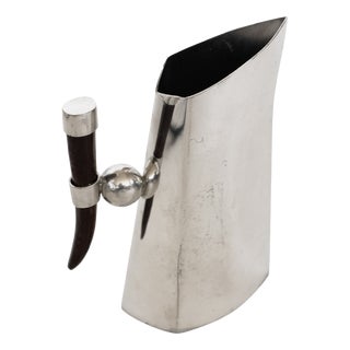Mid-Century Bolivian Pewter Pitcher from Schohaus For Sale