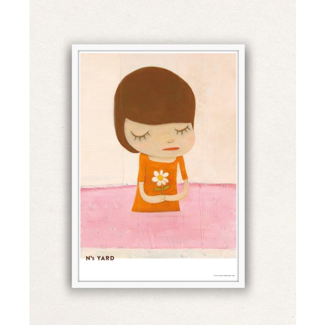 Contemporary Yoshitomo Nara, in the Pink Water, 2021, Paper For Sale - Image 3 of 5