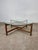 Bamboo and Leather Coffee Table by Frank Kaufeld for McGuire, 1960s For Sale - Image 3 of 10