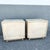 Wood Boho Chic Cream Washed Rattan Nighstands - A Pair For Sale - Image 7 of 9