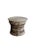 Monumental Cast Bronze Rain Drum Side Table Sculptural Patinated Finish For Sale - Image 9 of 10