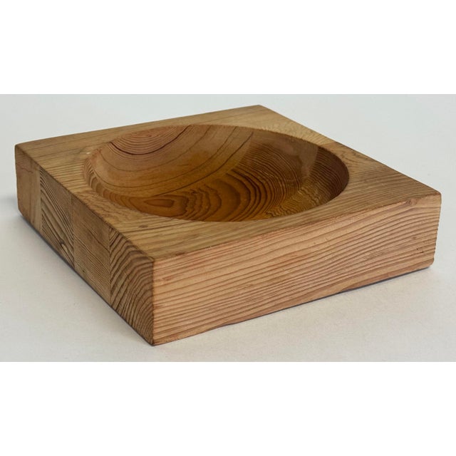 Vintage Carved Wood Catchall Bowl For Sale - Image 10 of 10