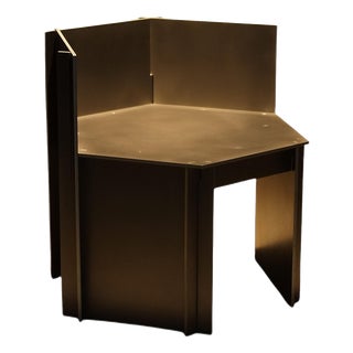 Custos Aluminium Ottoman by Bureau of Entropy For Sale