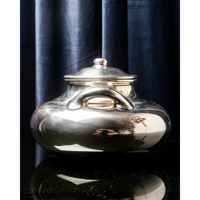 Sculptural Tureen in Sterling Silver from Bulgari, Italy, 1970s For Sale - Image 13 of 16