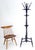 Arts & Crafts Solid Mahogany Turned Wood Tripod Base Coat Rack c1940s MINT For Sale - Image 3 of 12