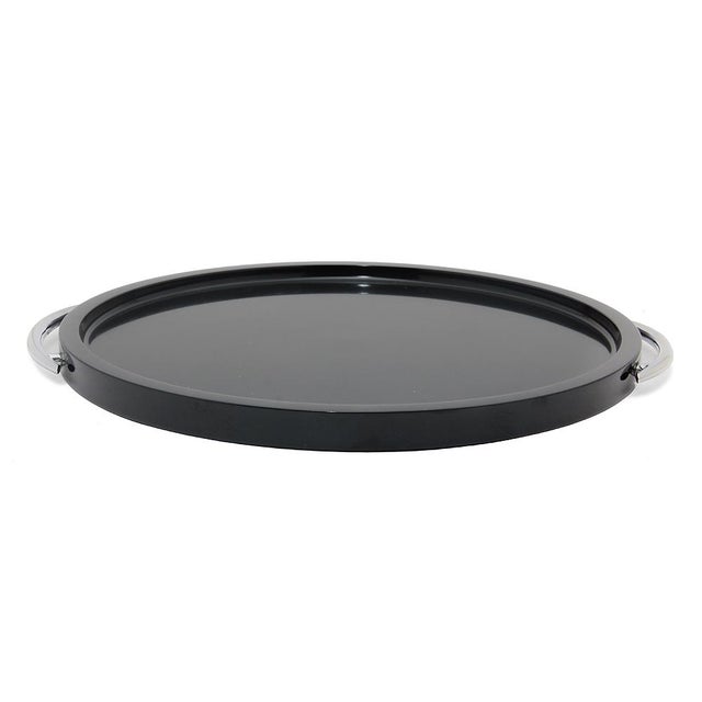 Black Marble Place Tray Chairish