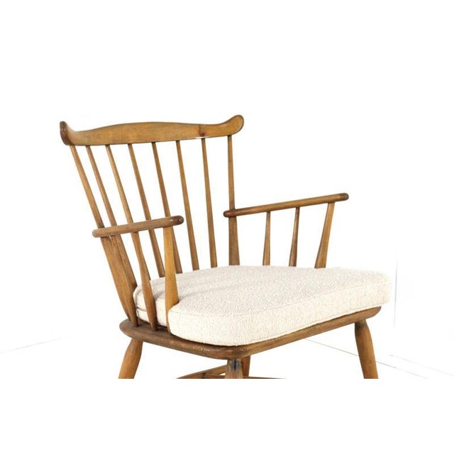 Rocking Chair by Børge Mogensen for FDB Møbler, 1960s For Sale - Image 9 of 16