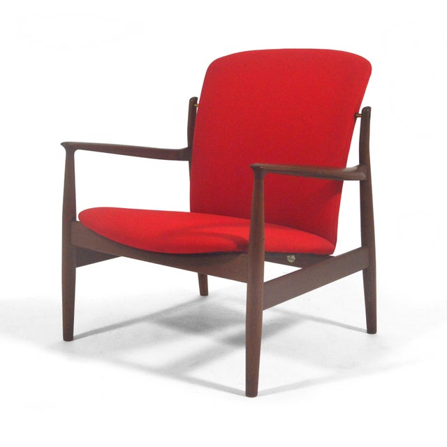 France & Son Finn Juhl Model 141 Lounge Chair For Sale - Image 4 of 10