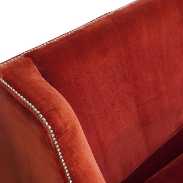 Hickory Chair Furniture Company Hickory Chair Sutton Sofa For Sale - Image 4 of 8