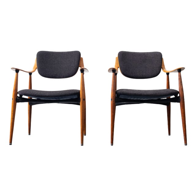 Vintage Armchairs by Hagafors, 1960s, Set of 2 For Sale