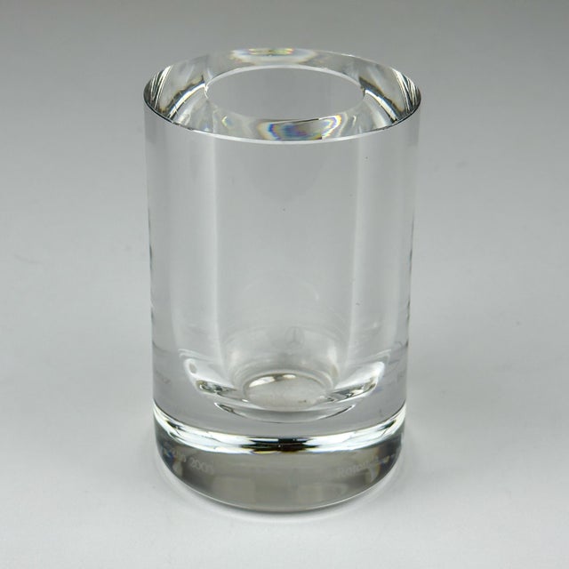 2000 - 2009 Mercedes-Benz Auto Rotonda Crystal Glass Vase by Il Giugno, 2003 For Sale - Image 5 of 17