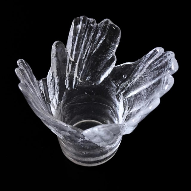 Vintage Istappsvasen Vase from Lindshammar, Sweden For Sale - Image 4 of 5