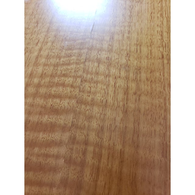 Wood 1980s Modern Giguere & Morin Modern Dining Room Table For Sale - Image 7 of 13