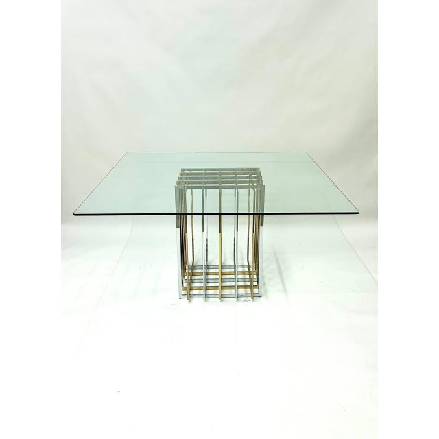 Postmodern Vintage Dining Table by Pierre Cardin, 1970 For Sale - Image 3 of 3