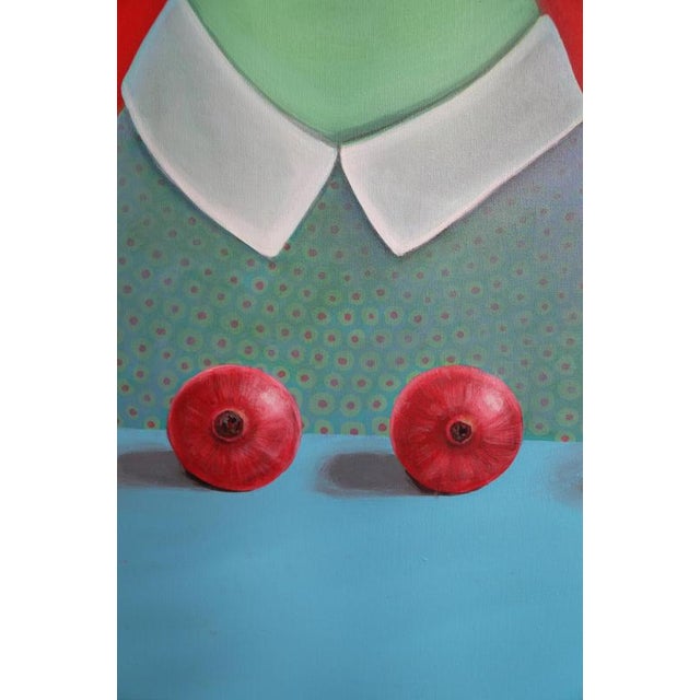 Natasha Lelenco, The Two Ones, 2024, Acrylic on Canvas For Sale - Image 3 of 10