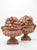 This striking pair of vintage Italian terracotta baskets showcases an abundant arrangement of hand-sculpted fruits,...