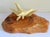 Vintage Mid-Century Modern John Perry Style Pellucida Seals on Burlwood Sculpture For Sale - Image 17 of 17