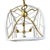 Large Chippendale or Chinoiserie Faux Bamboo Frettework Lantern For Sale In Los Angeles - Image 6 of 14