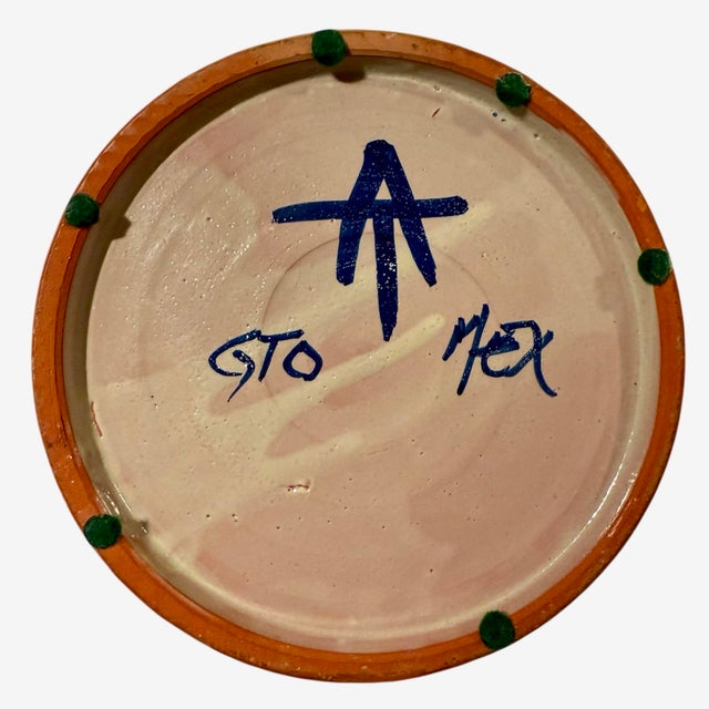 Late 20th Century Blue and White Majolica Vases- A Set of 4 For Sale - Image 5 of 11