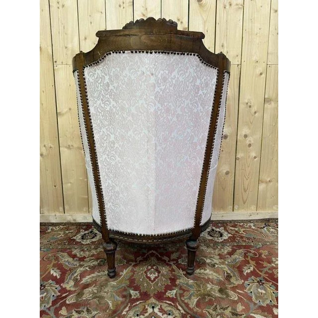 Napoleon III Armchair in Wood For Sale - Image 5 of 7