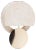 Pendulum White Clock by Turbina For Sale
