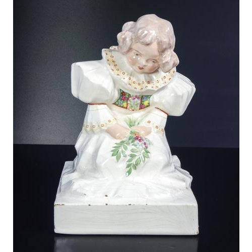 Ceramic Sculpture by Bechyne, 1920s For Sale - Image 3 of 18