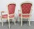 Mid 20th Century Louis XV Style Cream & Gold Chairs - A Pair For Sale - Image 5 of 7